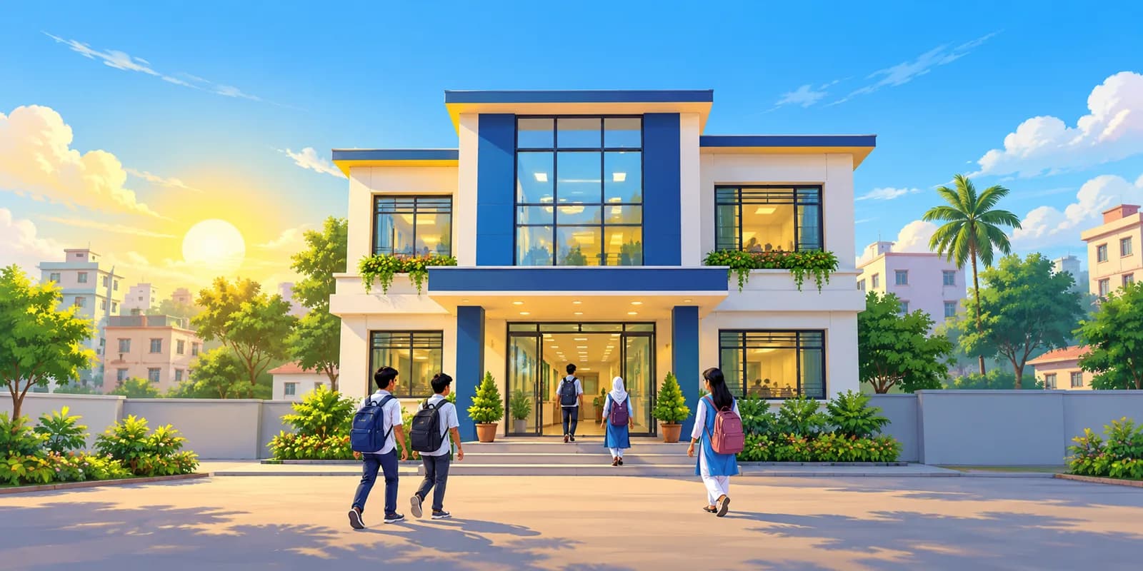 কোচিং সেন্টারের ভবন